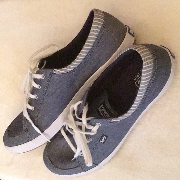 Keds Womens Center II Chambray Summer Runners Sneakers Size 9 NWOT - Picture 5 of 8